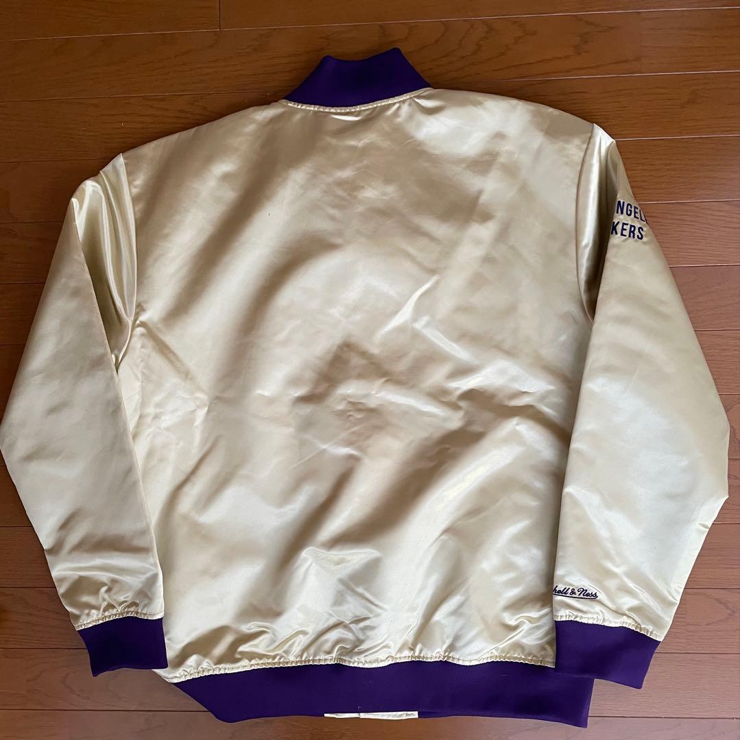Mitchell&Ness ミッチェルアンドネス　スタジャン　レイカーズ　NBA