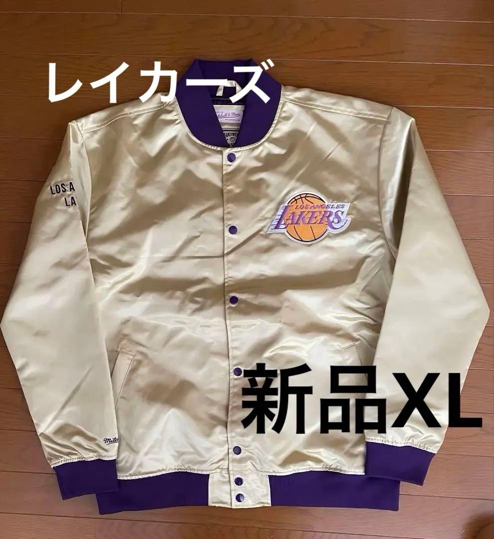 Mitchell&Ness ミッチェルアンドネス　スタジャン　レイカーズ　NBA