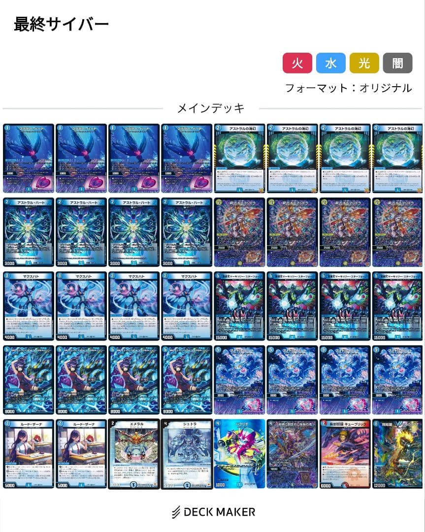 CS優勝構築 青単サイバー