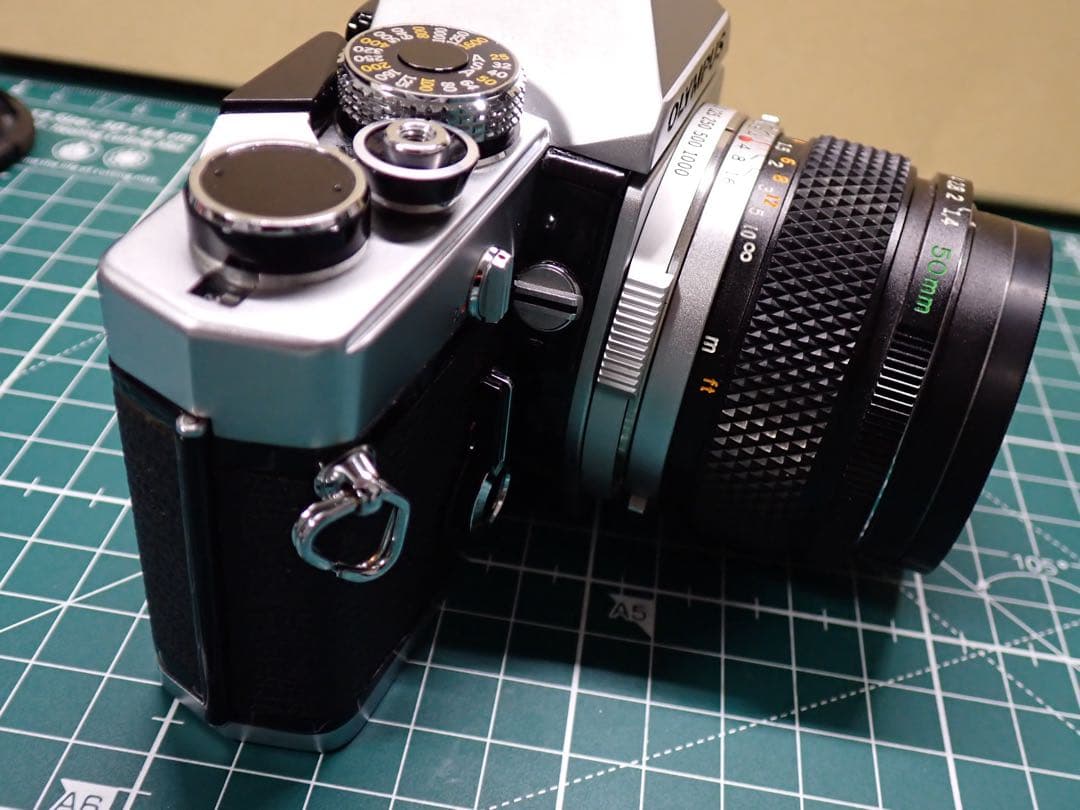 Olympus OM-1 と 50mm F1.4 動作確認済み 作例あり