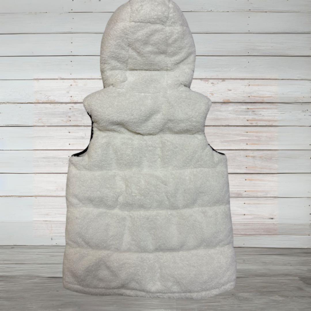 ノースフェイス　ホワイト　ダウンベスト　700フィル