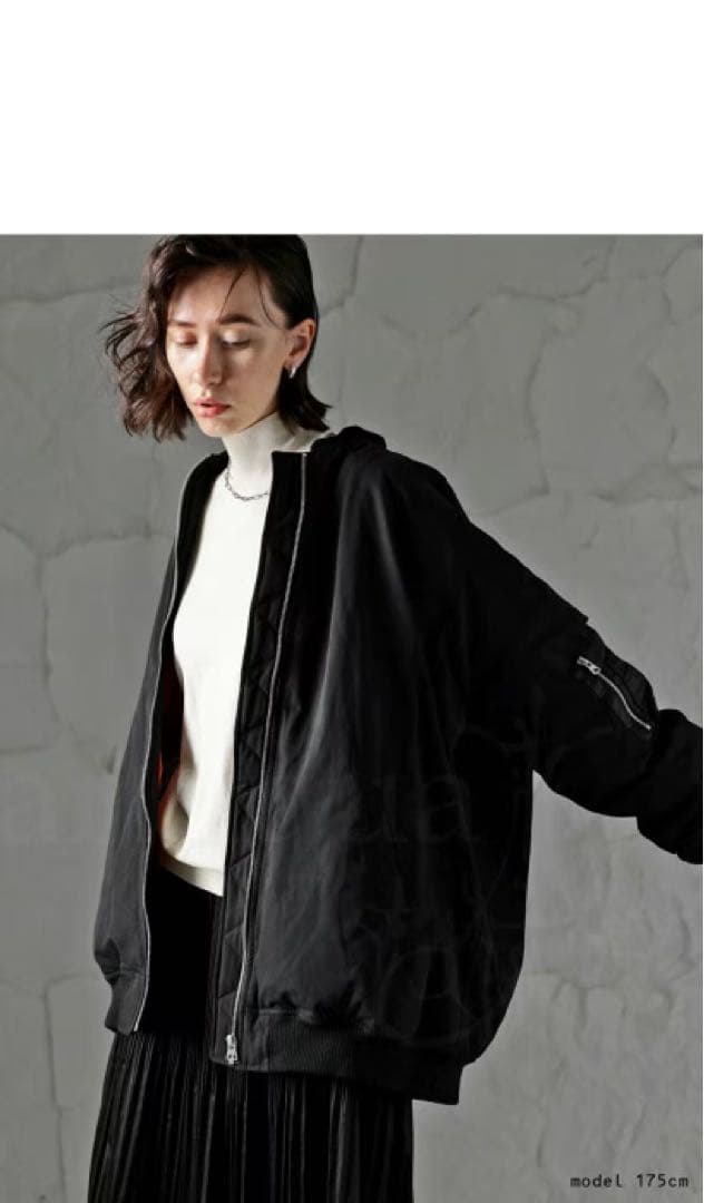 antiqua /tree cafe MA-1 ミリタリージャケット 新タグ