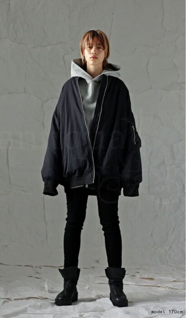 antiqua /tree cafe MA-1 ミリタリージャケット 新タグ