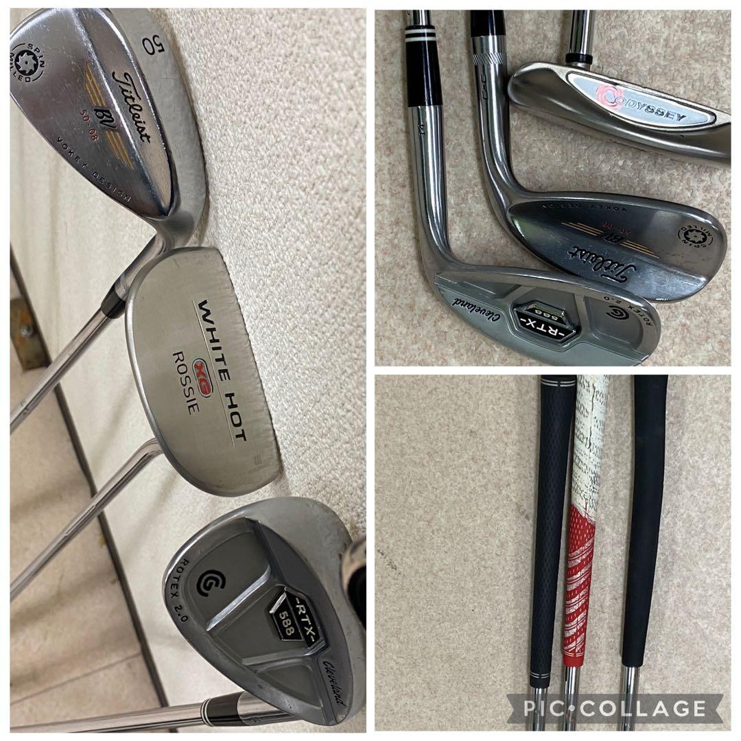 3-2422 PUMAゴルフバッグ・ゴルフクラブ11本セット