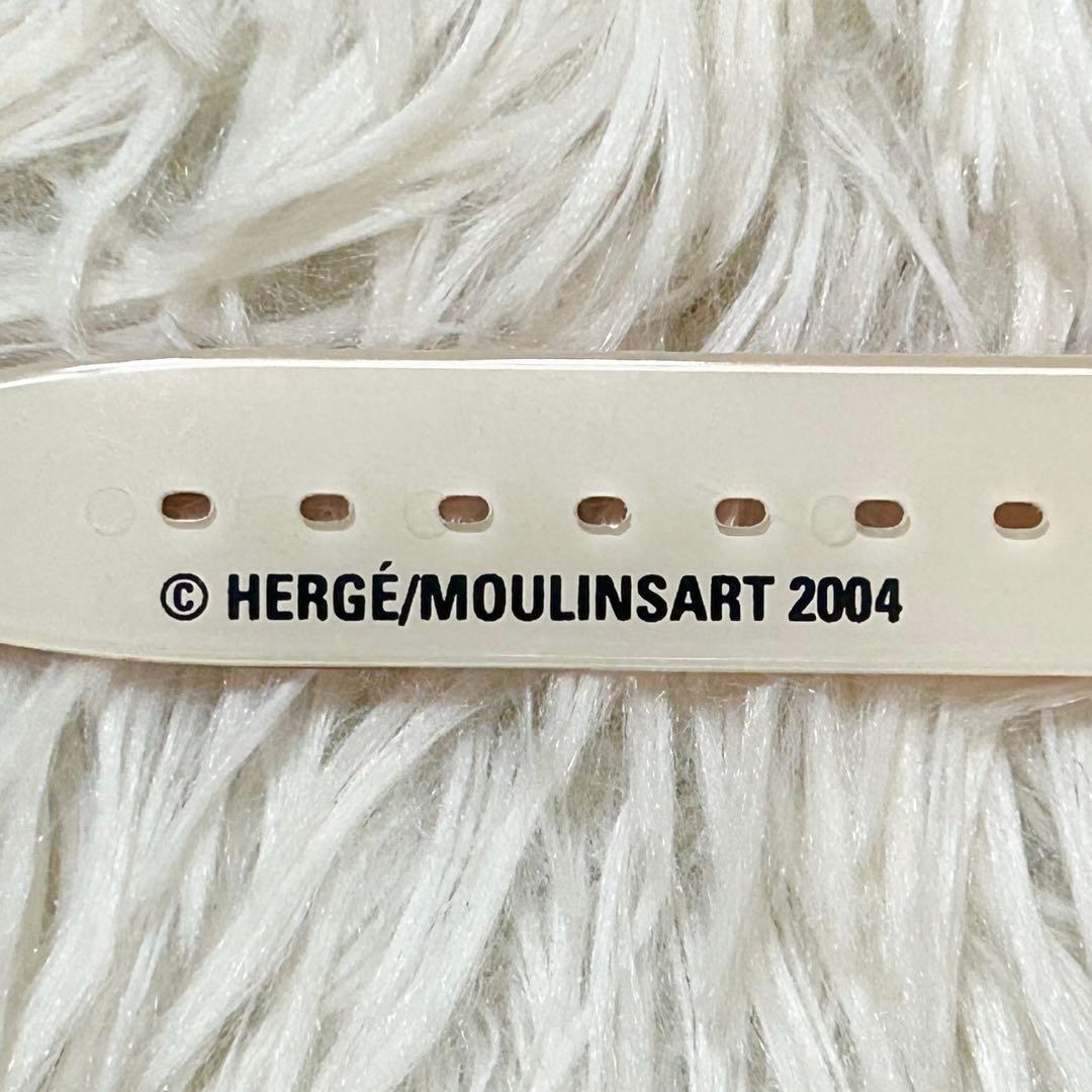 【新品】【レア】スウォッチ 腕時計 75周年記念モデル タンタンの冒険 稼働中