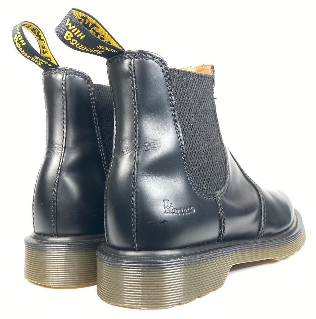 ドクターマーチン　2976　レザーチェルシーブーツ　サイドゴア　本革　黒　UK5