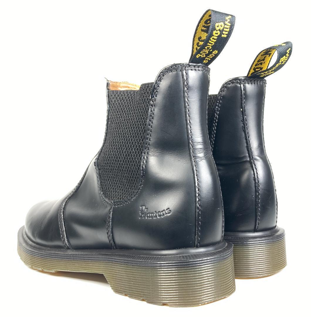ドクターマーチン　2976　レザーチェルシーブーツ　サイドゴア　本革　黒　UK5