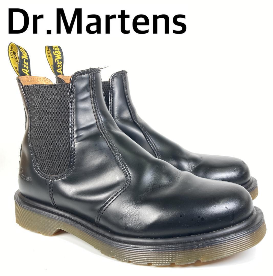 ドクターマーチン　2976　レザーチェルシーブーツ　サイドゴア　本革　黒　UK5