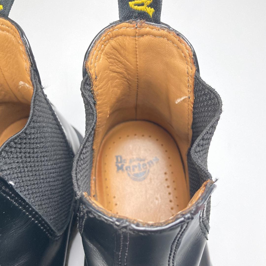 ドクターマーチン　2976　レザーチェルシーブーツ　サイドゴア　本革　黒　UK5