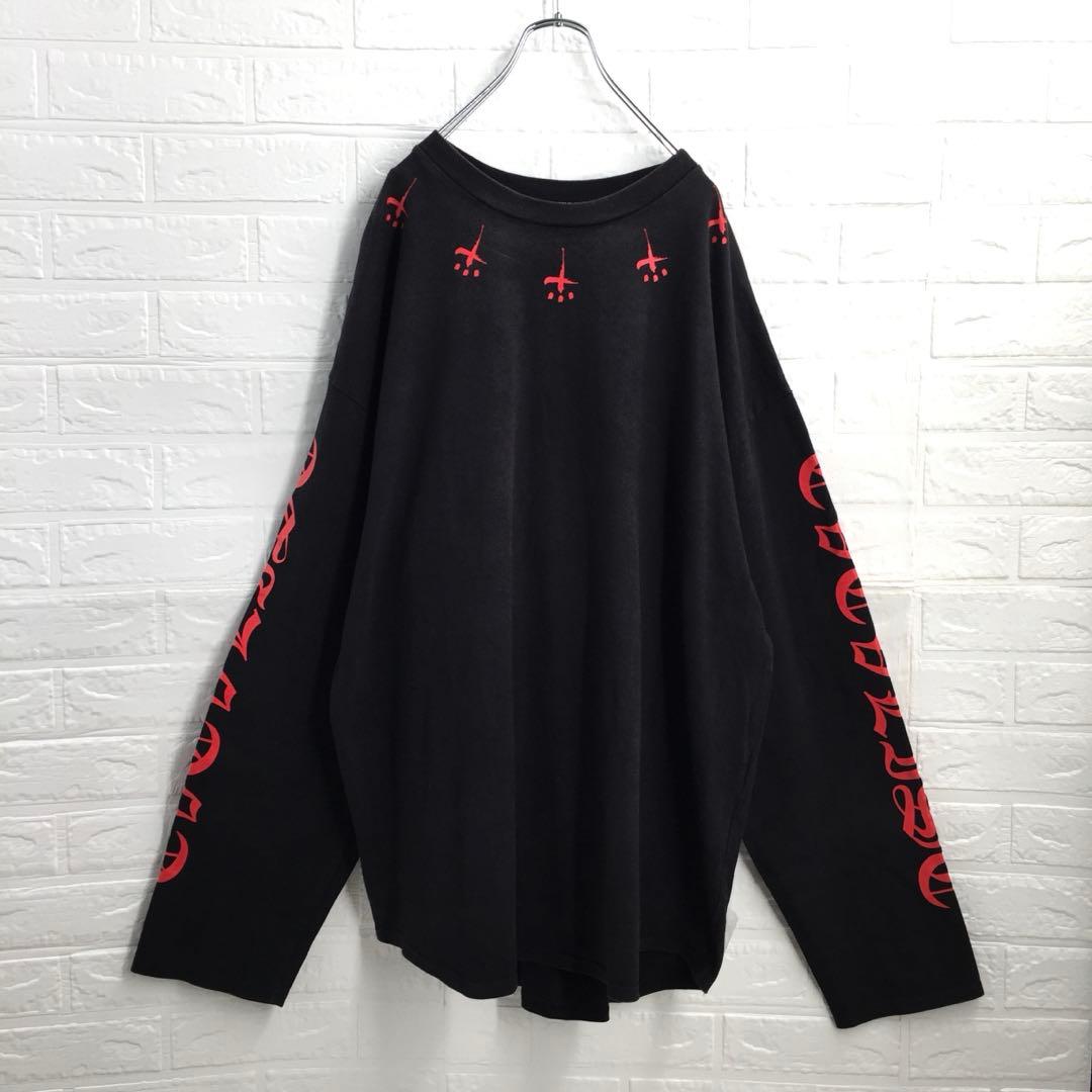 【超人気】カタリスト CTLS アームロゴ オーバーサイズ ロングTシャツ即完品