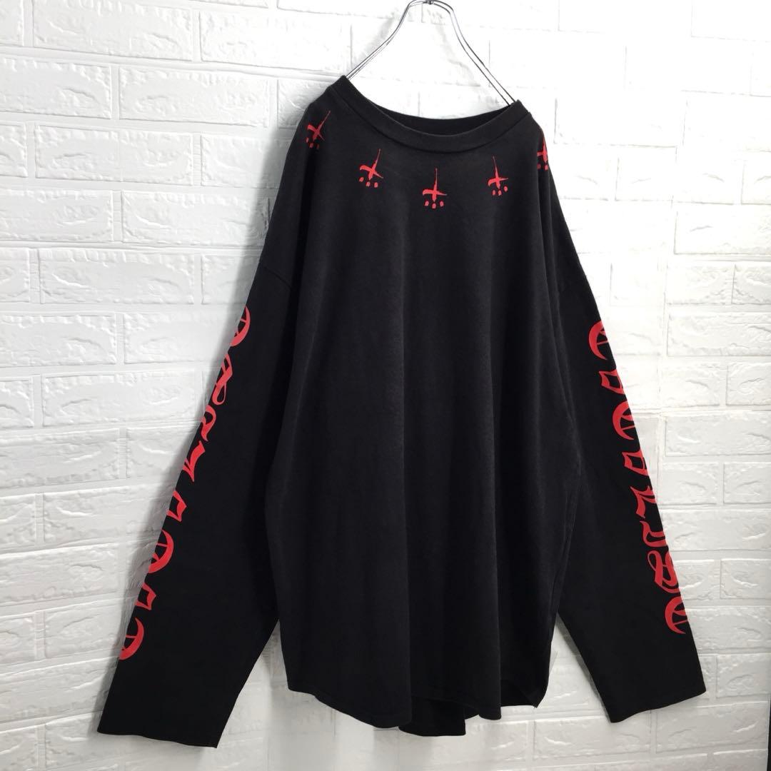 【超人気】カタリスト CTLS アームロゴ オーバーサイズ ロングTシャツ即完品