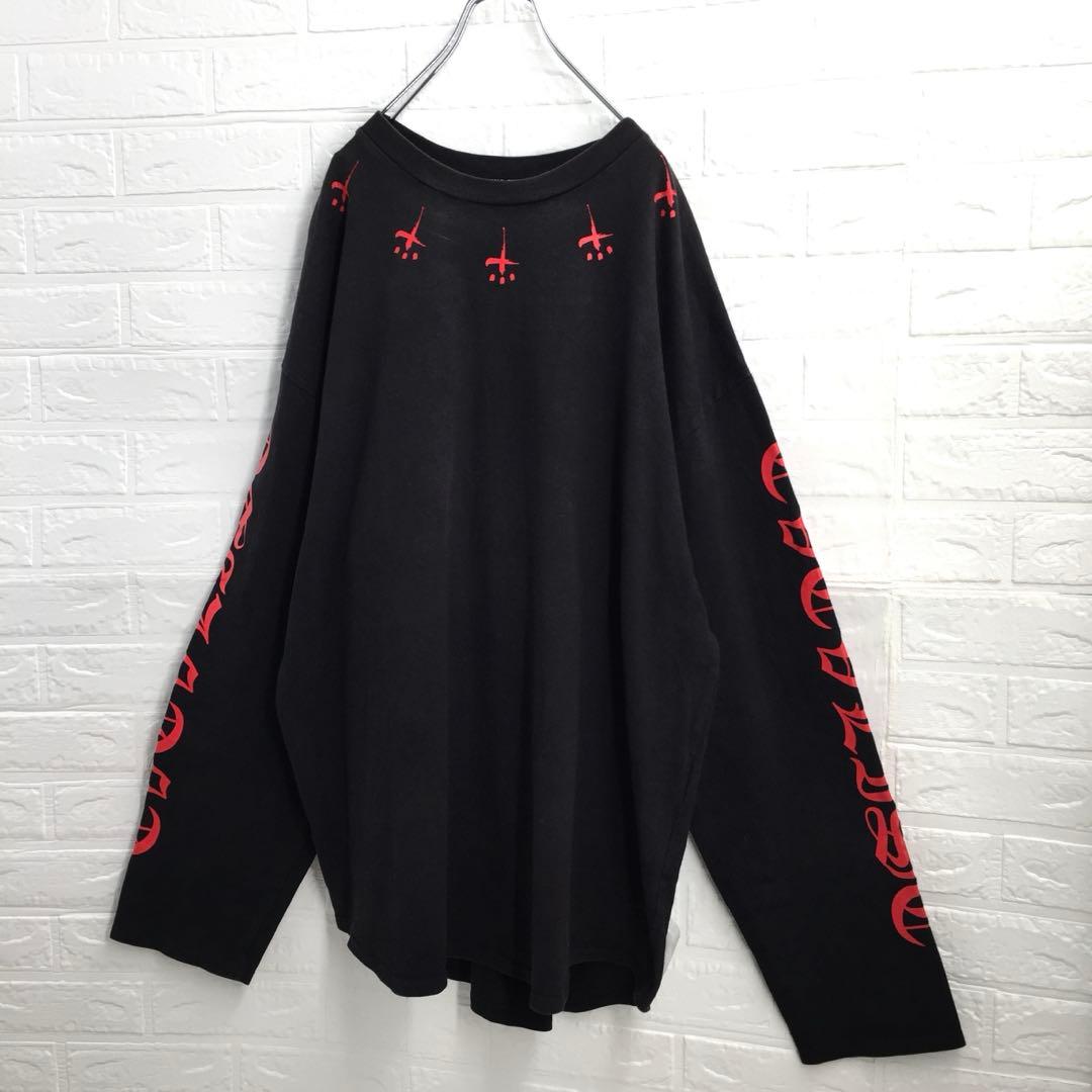 【超人気】カタリスト CTLS アームロゴ オーバーサイズ ロングTシャツ即完品