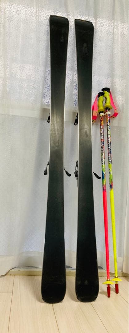 Elan Hot Spice エラン　スキー板153 ポール100付き