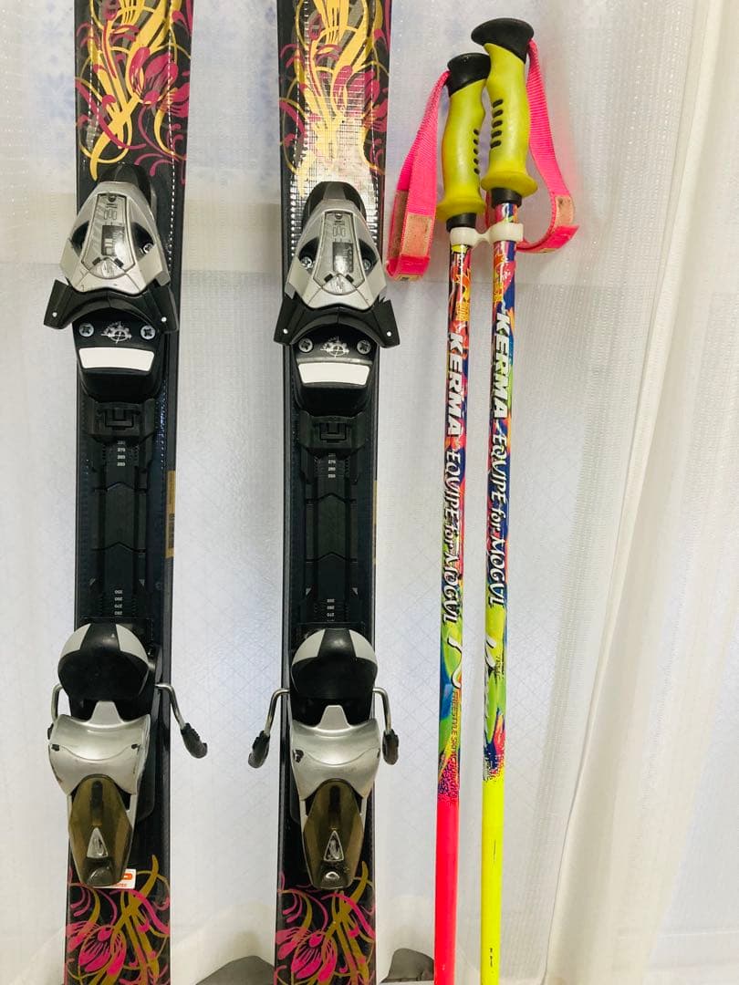 Elan Hot Spice エラン　スキー板153 ポール100付き