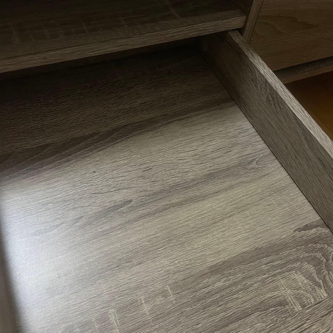 RASIK ドレッサー テーブル 幅95cm チャコールグレー