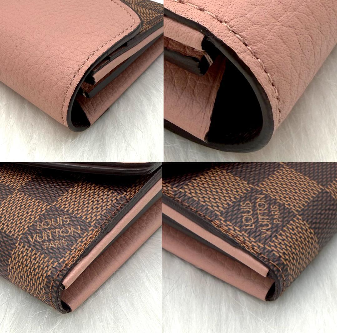 【魔女さま専用】ルイヴィトン ポルトフォイユ ノルマンディ ダミエ ピンク