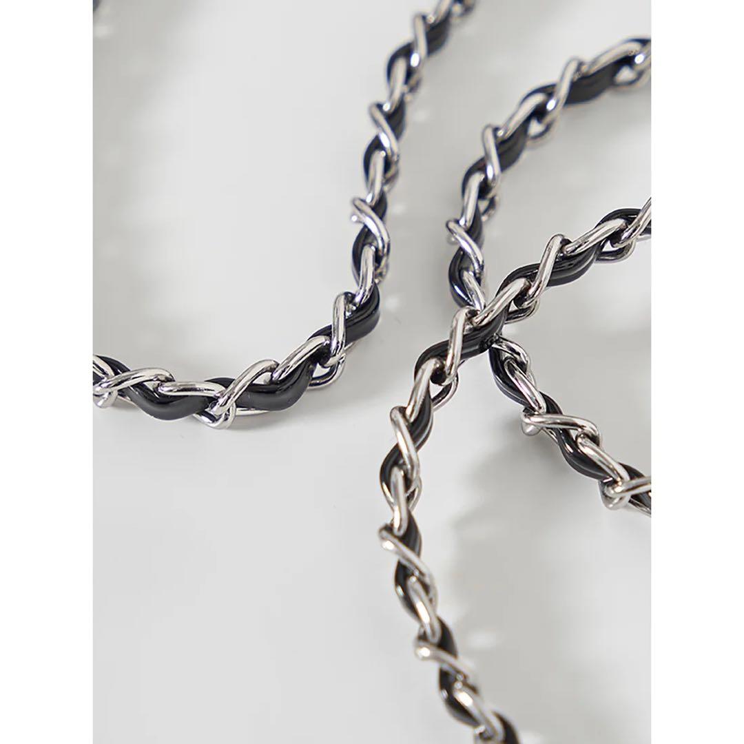 新品未開封 ダーリッチ DDリボンiPhoneケース ブラック 12-12pro