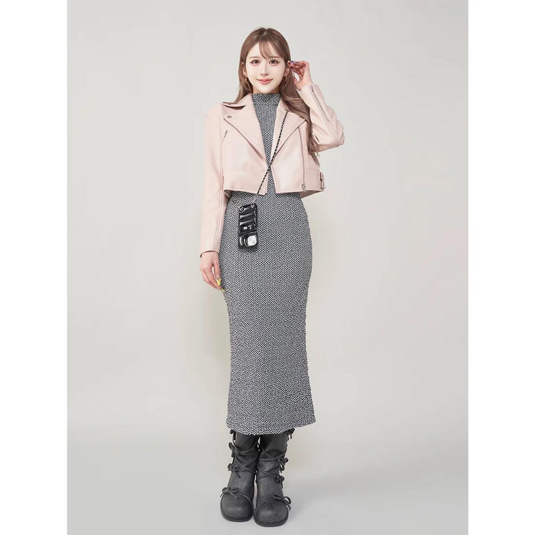 新品未開封 ダーリッチ DDリボンiPhoneケース ブラック 12-12pro