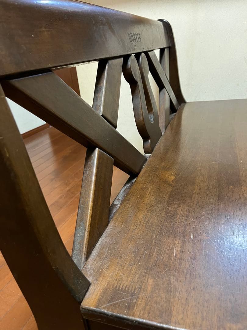 【愛知周辺手渡し大歓迎】カリモク ルスティックRUSTIC】 2人掛ベンチ