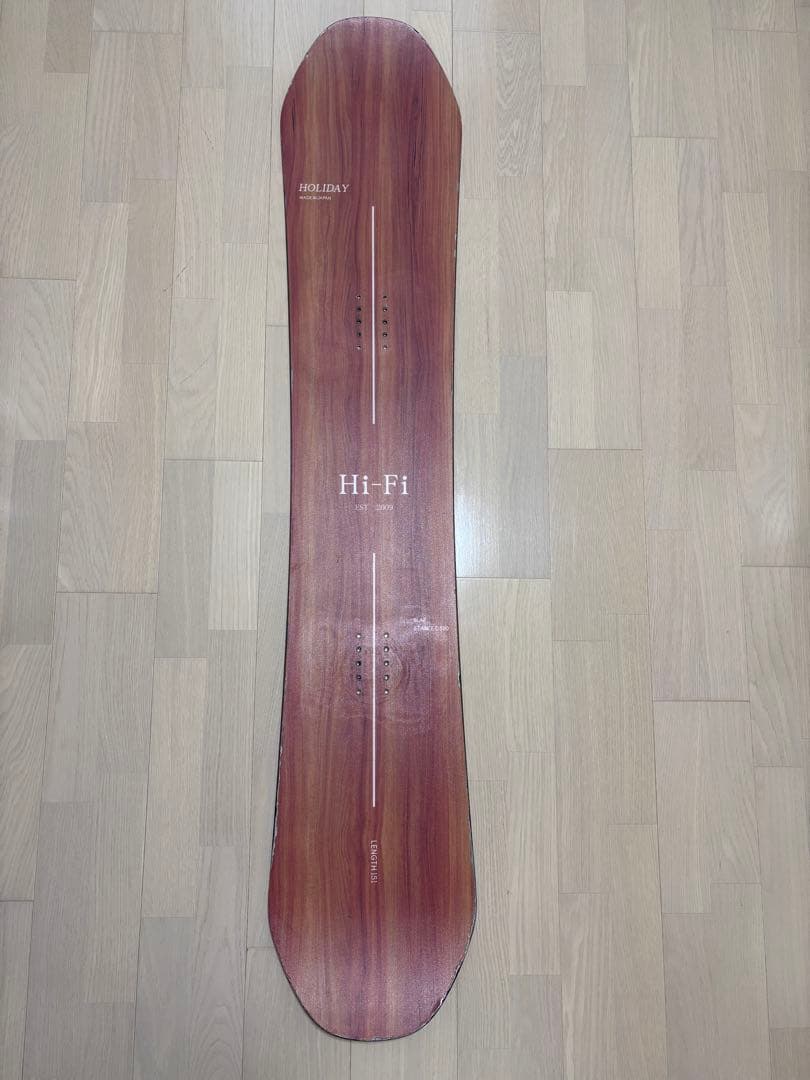 HOLIDAY Hi-Fi SLAP 151cm スノーボード