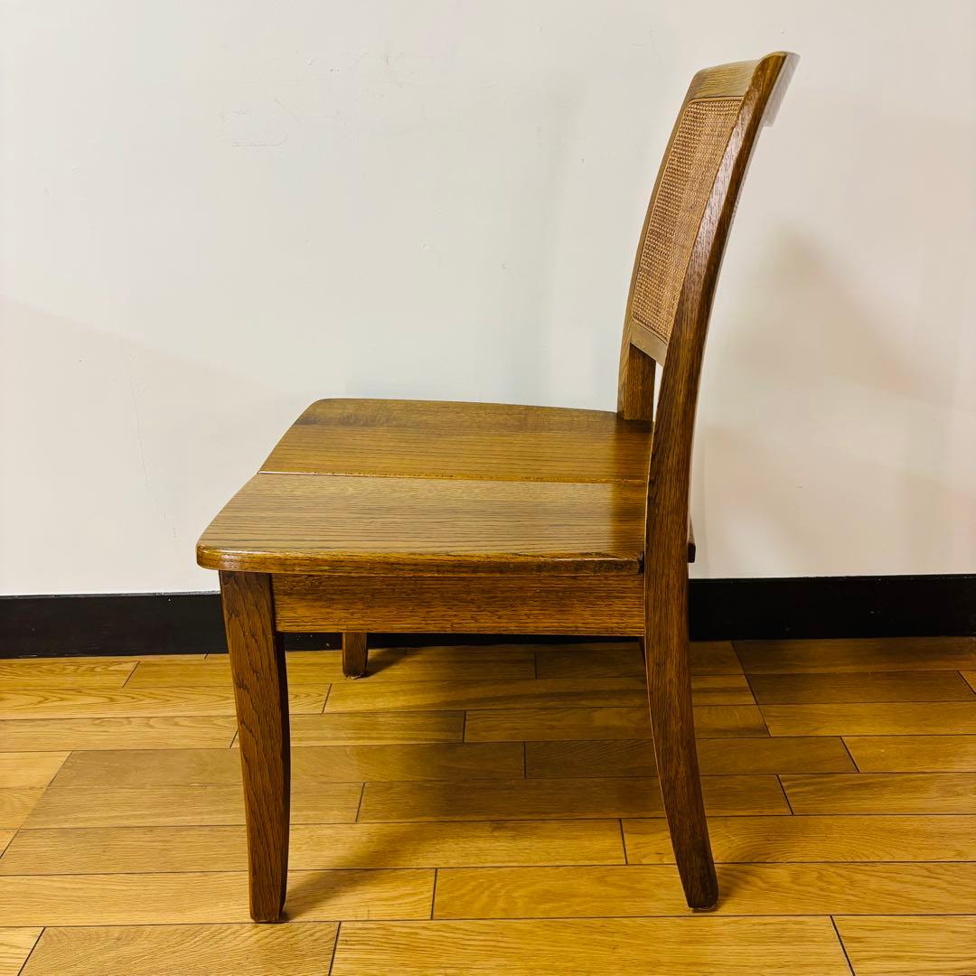 【希少品】浜本工芸　シングルチェア　ダイニングチェア　ラタン　送料込み