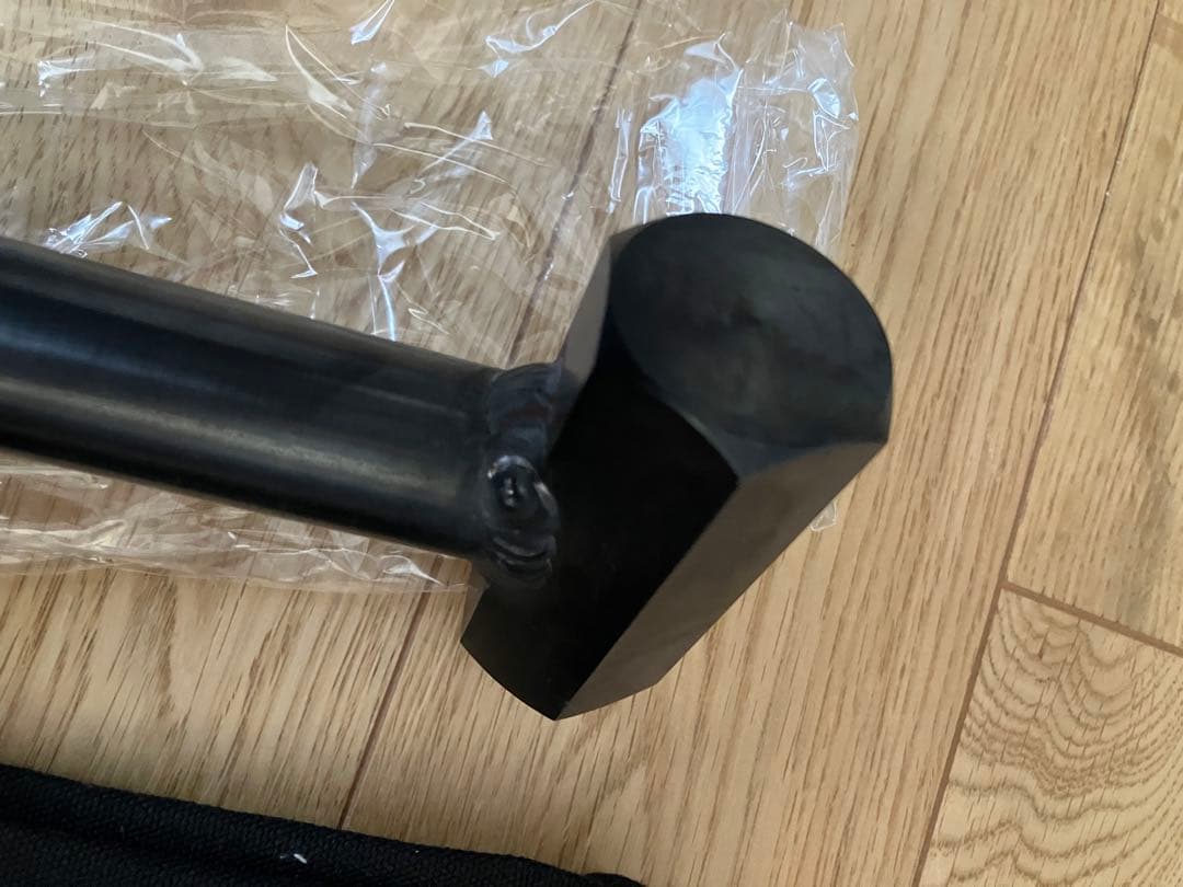 【未使用】Makuake 抜く時に力の要らないペグハンマー　テント設営