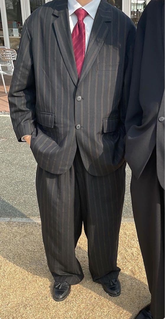 TIGHTBOOTH スーツ ストライプ セットアップ　Lサイズ