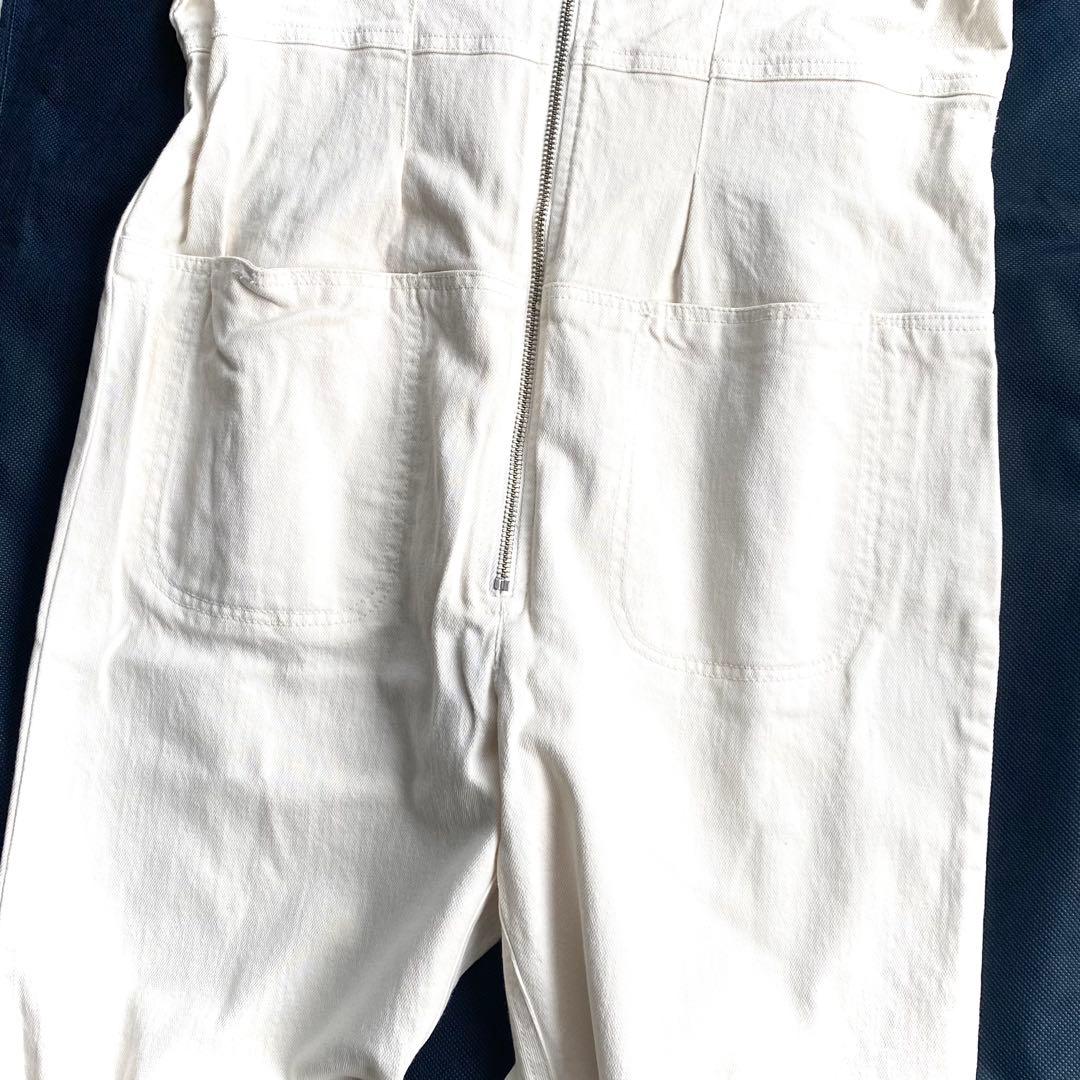 極美品 レイチェルコーミー ホワイトデニムジャンプスーツ オールインワン USA