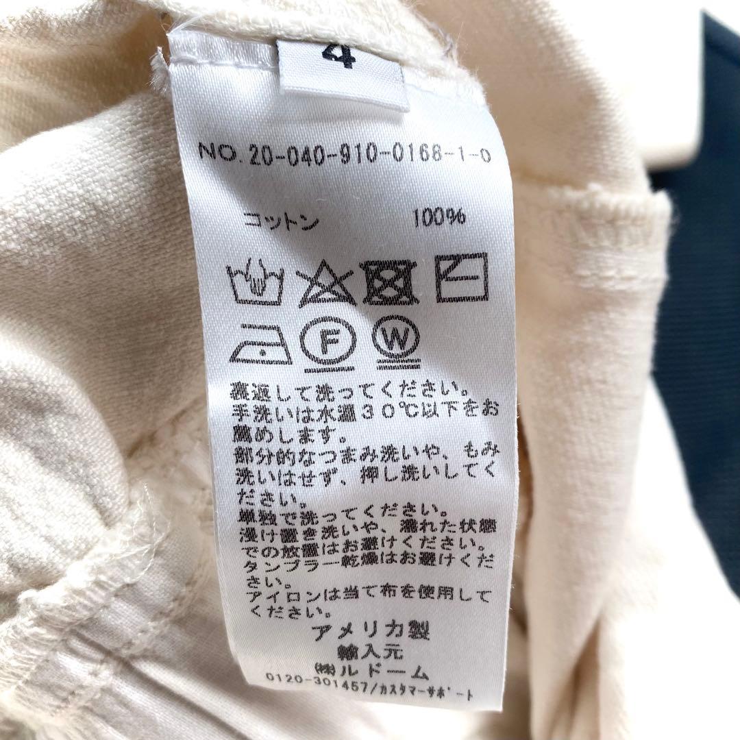 極美品 レイチェルコーミー ホワイトデニムジャンプスーツ オールインワン USA