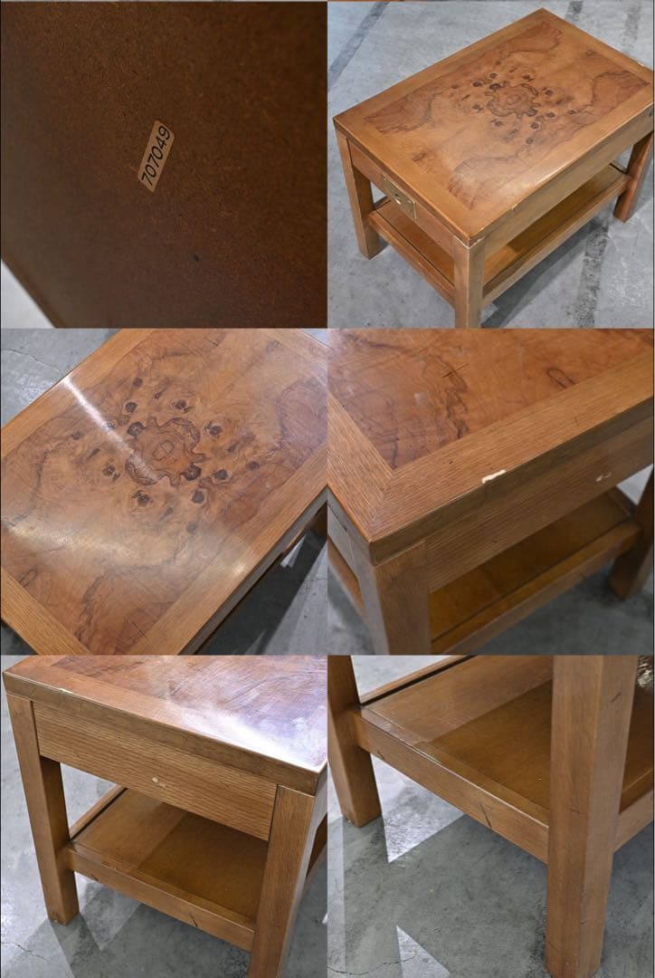 定7万domani カリモク「Morganton/モーガントン」サイド オーク材