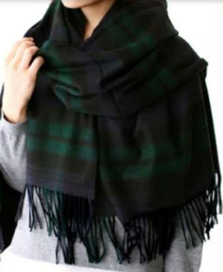 【新品未使用】Johnstons of Elgin 大判カシミヤストール