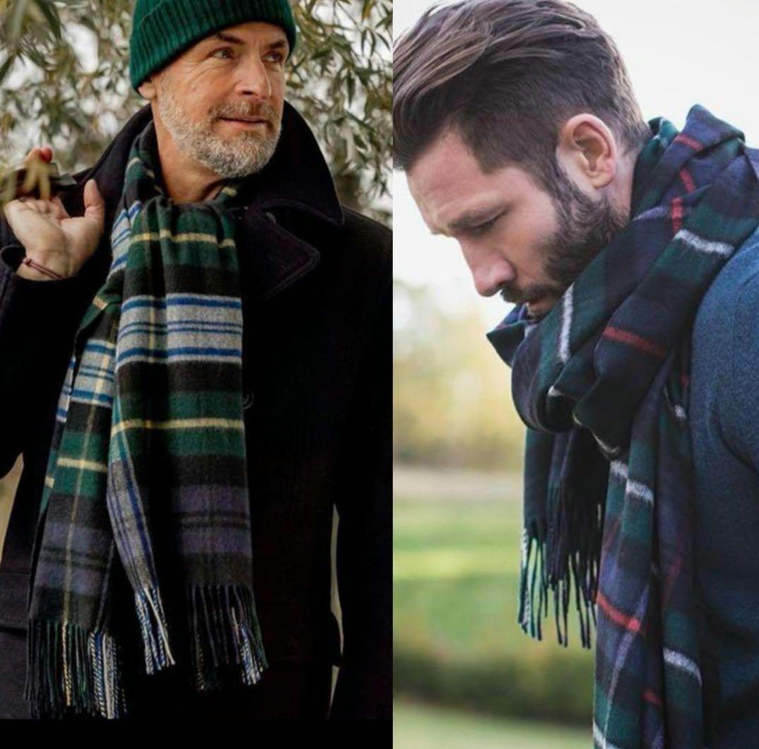 【新品未使用】Johnstons of Elgin 大判カシミヤストール