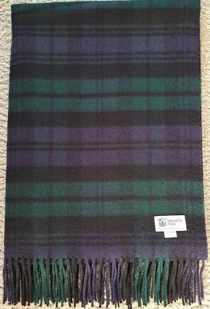 【新品未使用】Johnstons of Elgin 大判カシミヤストール