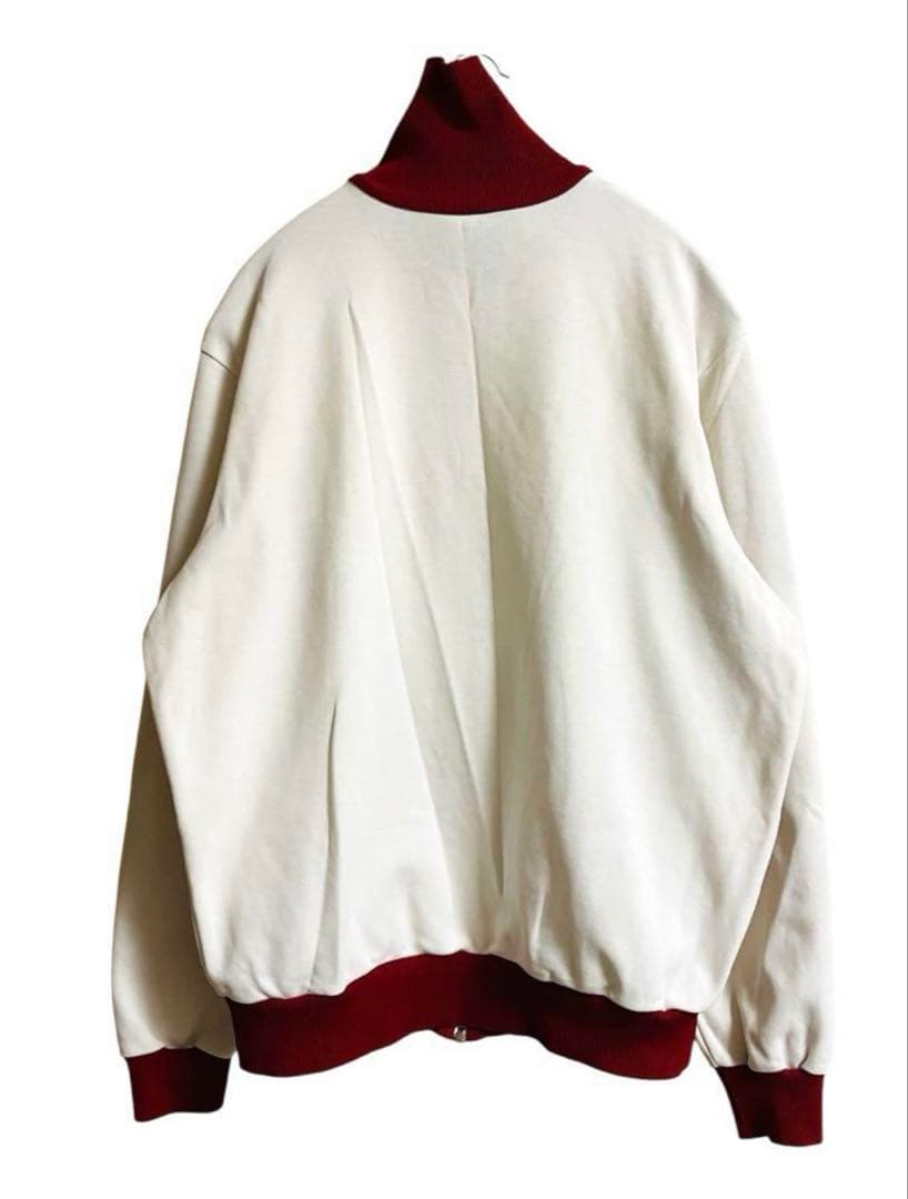 80's adidas 西ドイツ製 トラックジャケット サイズ4 オフホワイト