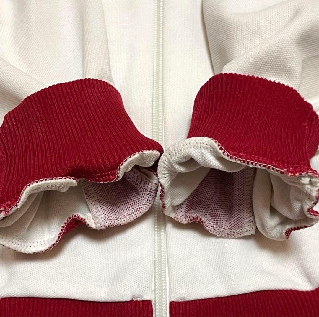 80's adidas 西ドイツ製 トラックジャケット サイズ4 オフホワイト