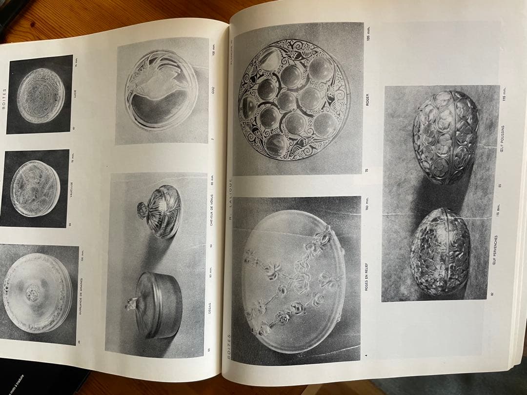 LALIQUE GLASS: 1932年カタログ