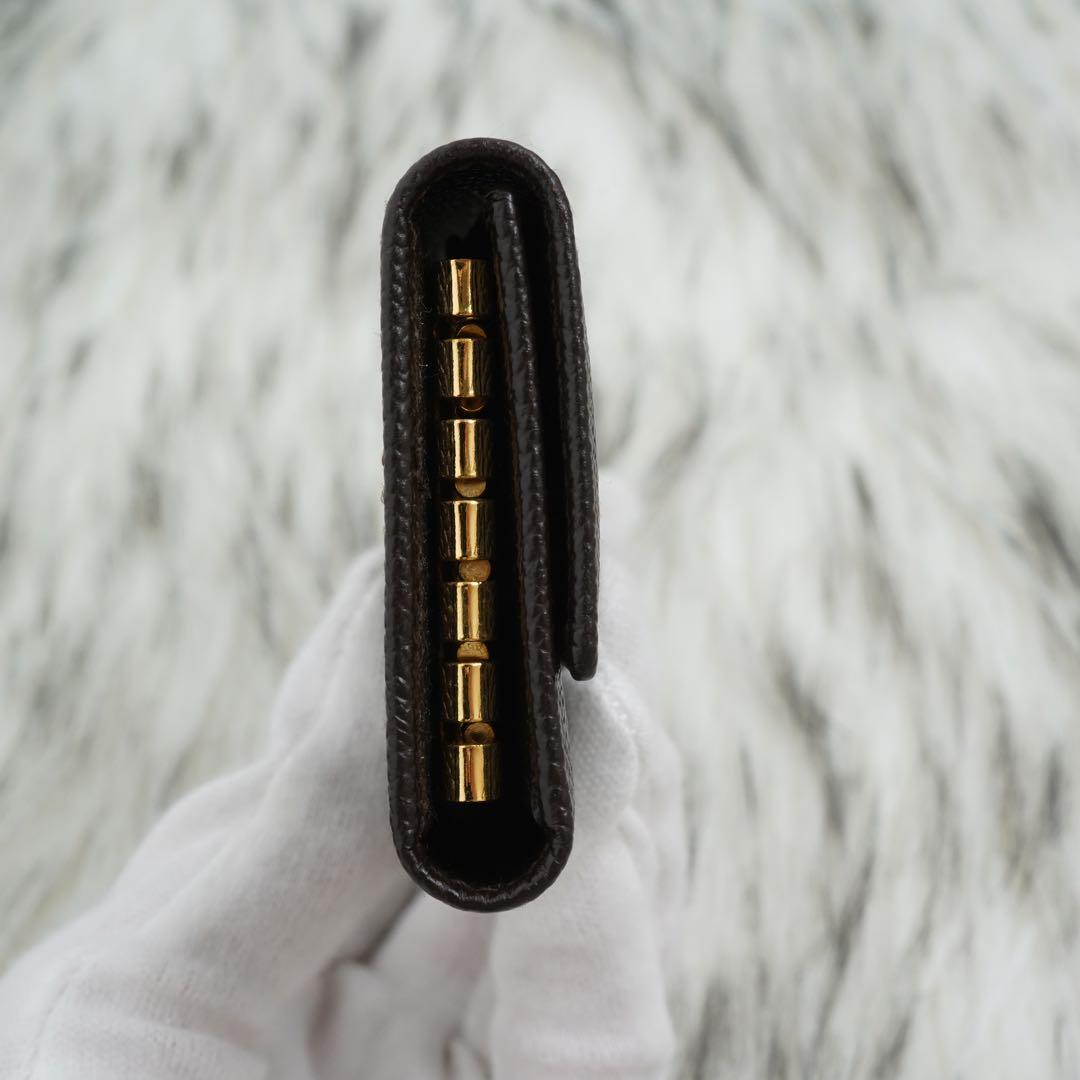 未使用品　箱付き　BVLGARI ブルガリ　キーケース　レザー　ブラウン　希少