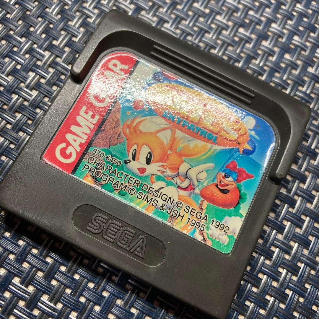 【動作確認済】ゲームギア テイルズのスカイパトロール