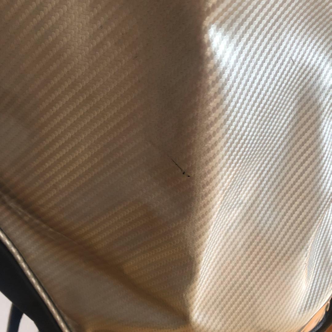 希少 メルセデスベンツ キャディバック シルバー フード付き