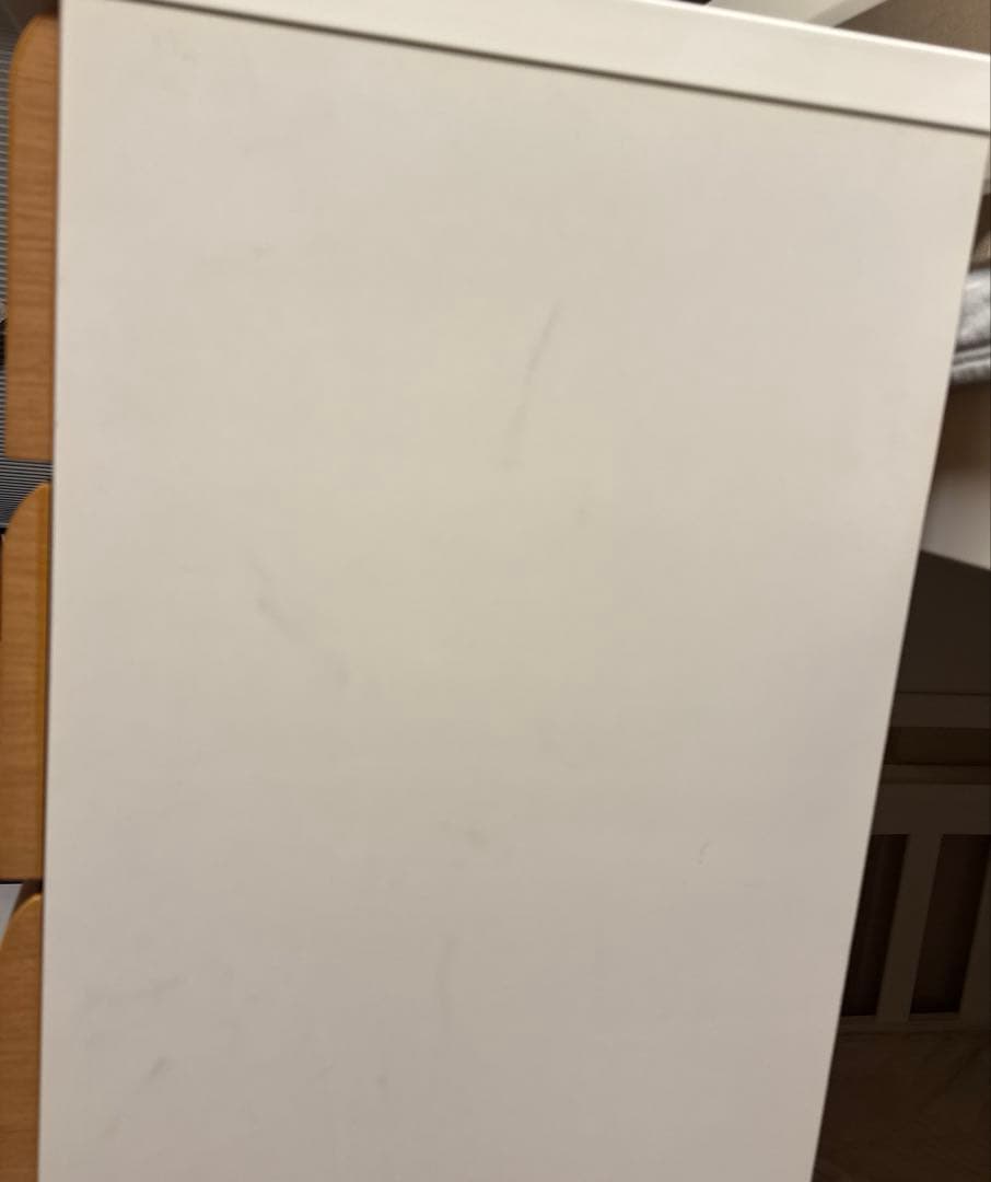 ★4/10まで★ニトリ　6段チェスト　ベージュ　ホワイト　木目