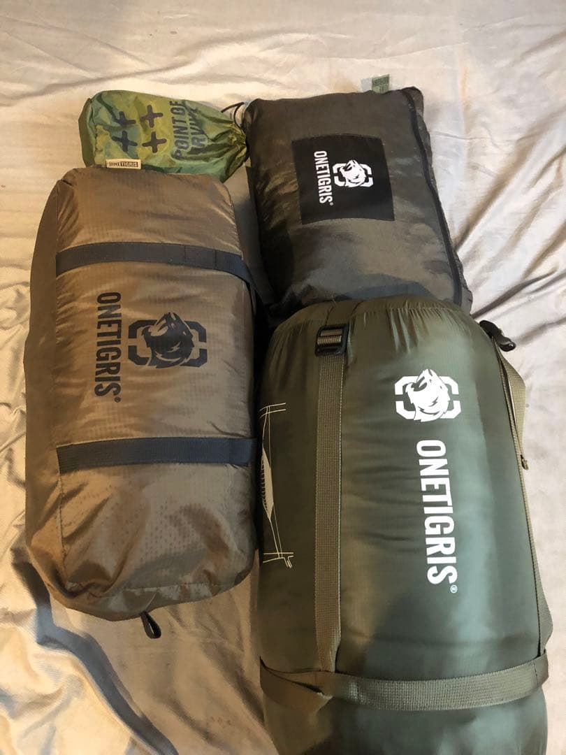 ONETIGRIS 3点セット　ハンモック泊