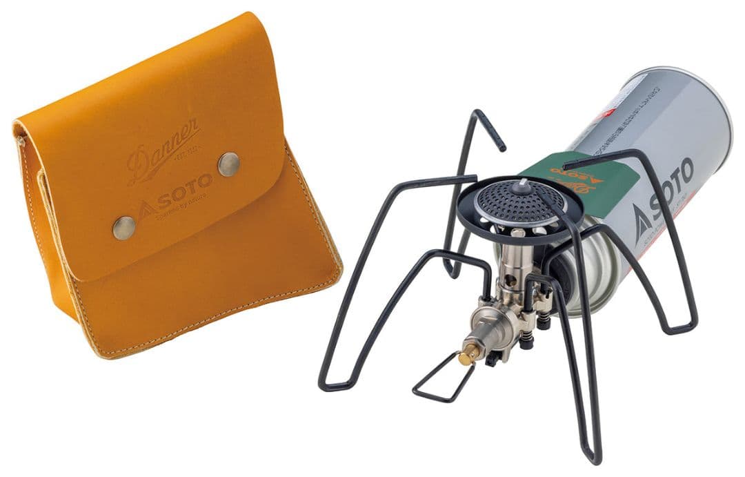 Danner×SOTO レギュレーターストーブ　レザーケースセット