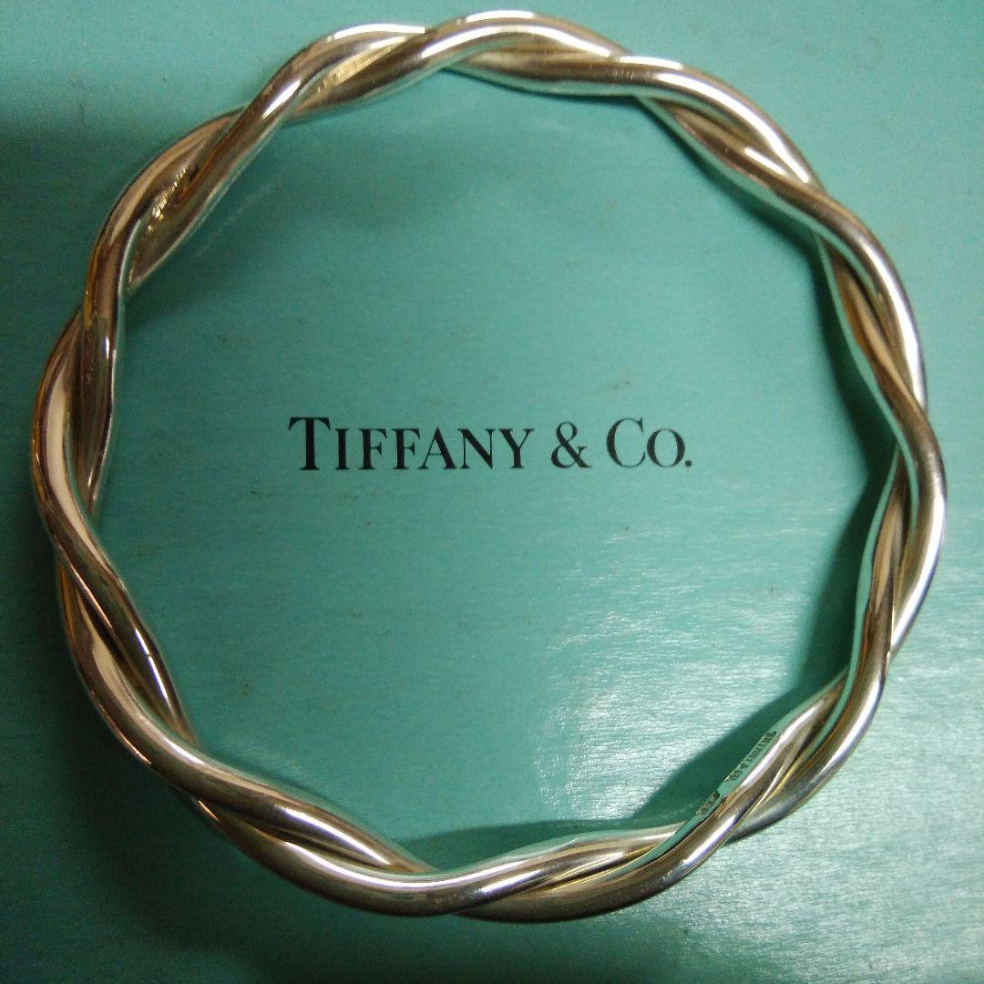 Tiffany ティファニーツイストバングルブレスレット お値下げしました