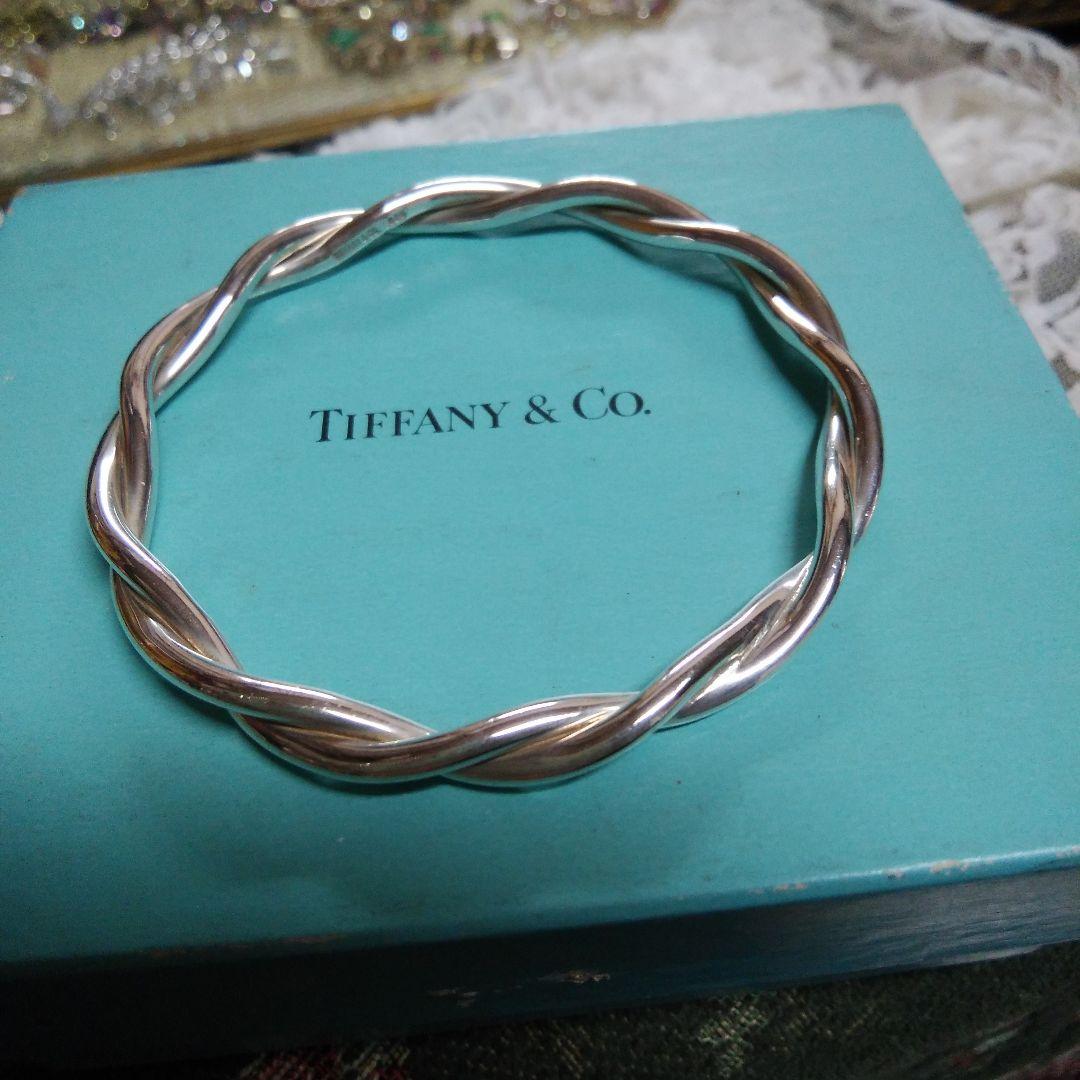 Tiffany ティファニーツイストバングルブレスレット お値下げしました