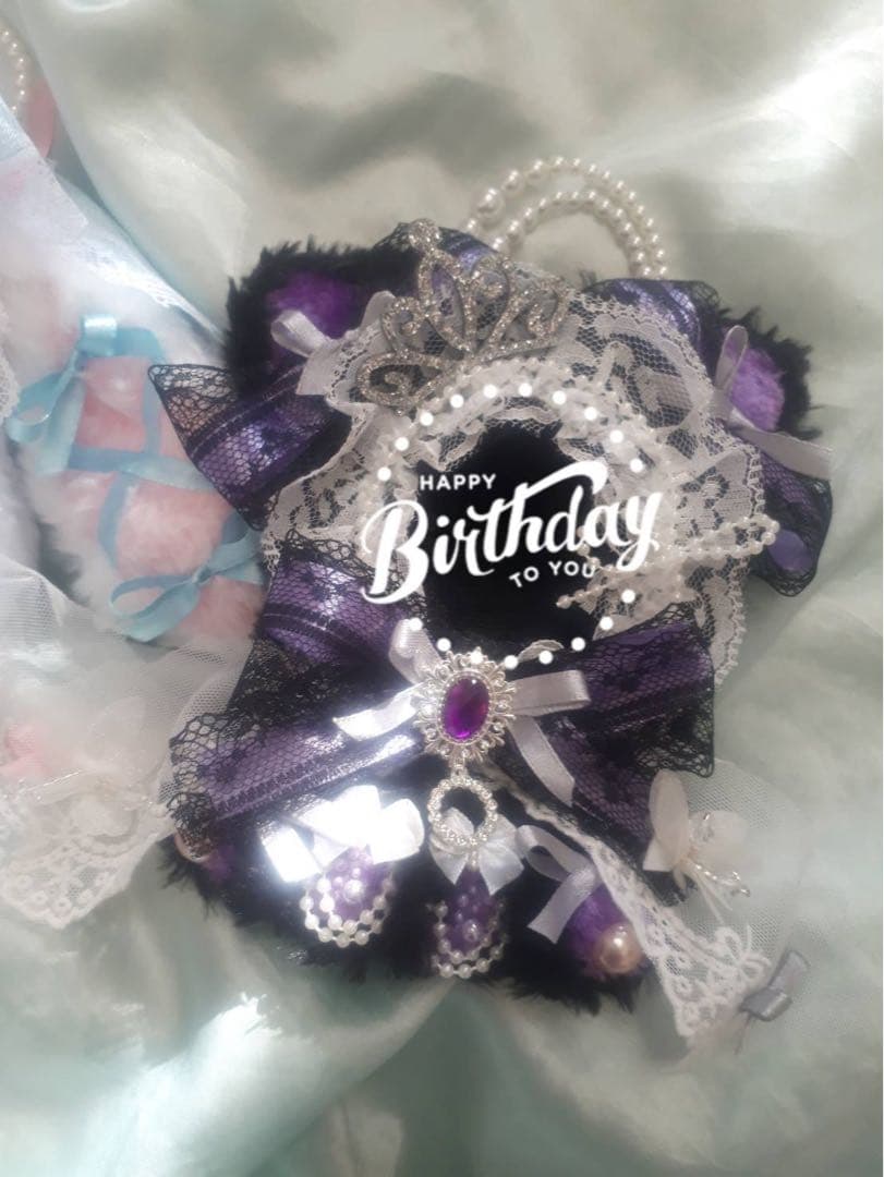 るる様ぬい服ふわふわうさ耳猫耳お座り にじぱぺ いつぬい 10cm 12cm