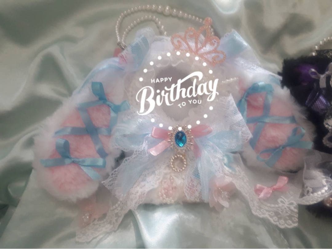 るる様ぬい服ふわふわうさ耳猫耳お座り にじぱぺ いつぬい 10cm 12cm