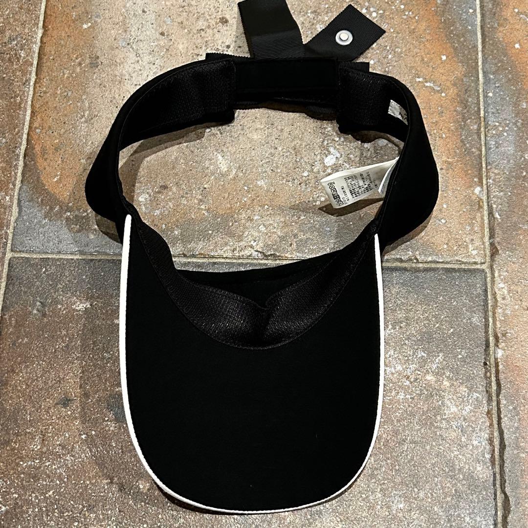 LANVIN SPORT ランバンスポール　切替ライン　リボンバイザー