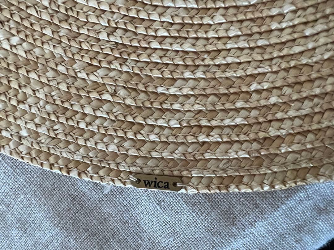 wica grocery ストローハット　美品