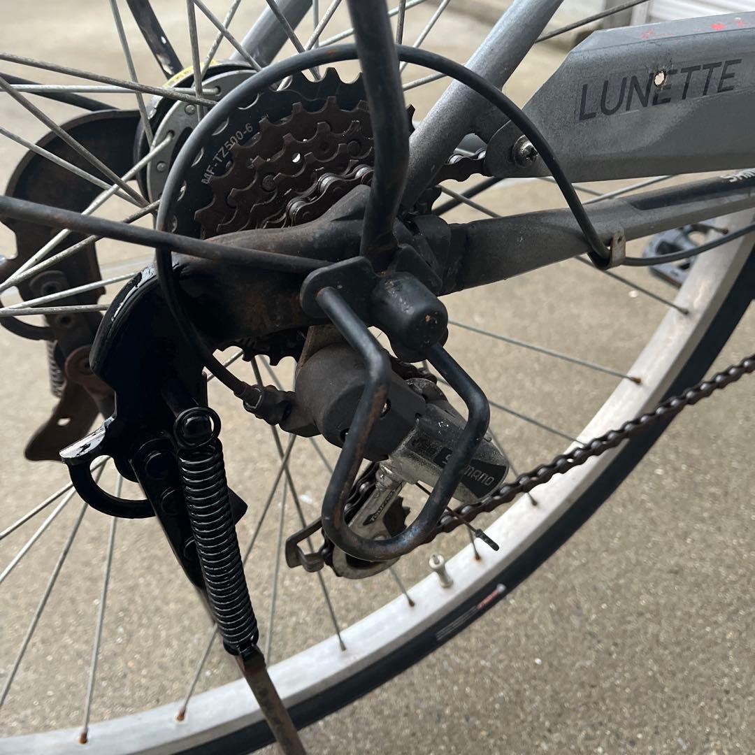 SHIMANOグレー シティサイクル 【基本的に引き取り限定】