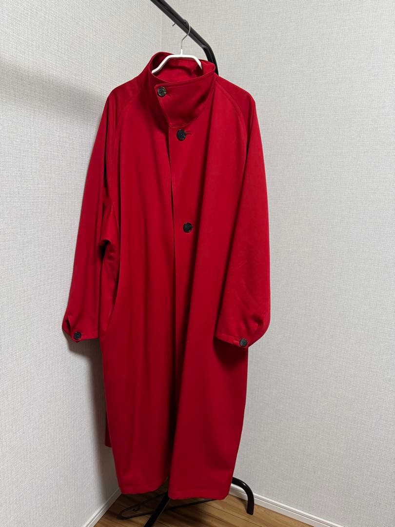 大幅値下げCABaN（キャバン） ウールギャバジン スタンドカラーコート